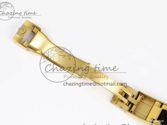 EDITION DAYTONA STRAP 116518 DIAL 1:1 YG BLACK RUBBER APSF ON SH4130 BEST OYSTERFLEX 0426